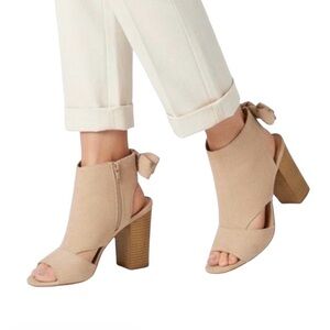 LC Lauren Conrad - Nutmeg Women's High Heel Ankle Boots